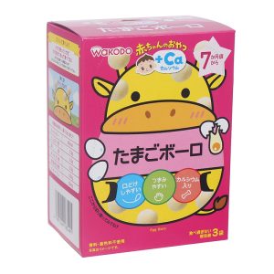 Bánh quy ăn dặm trứng Wakodo AO3 7 tháng