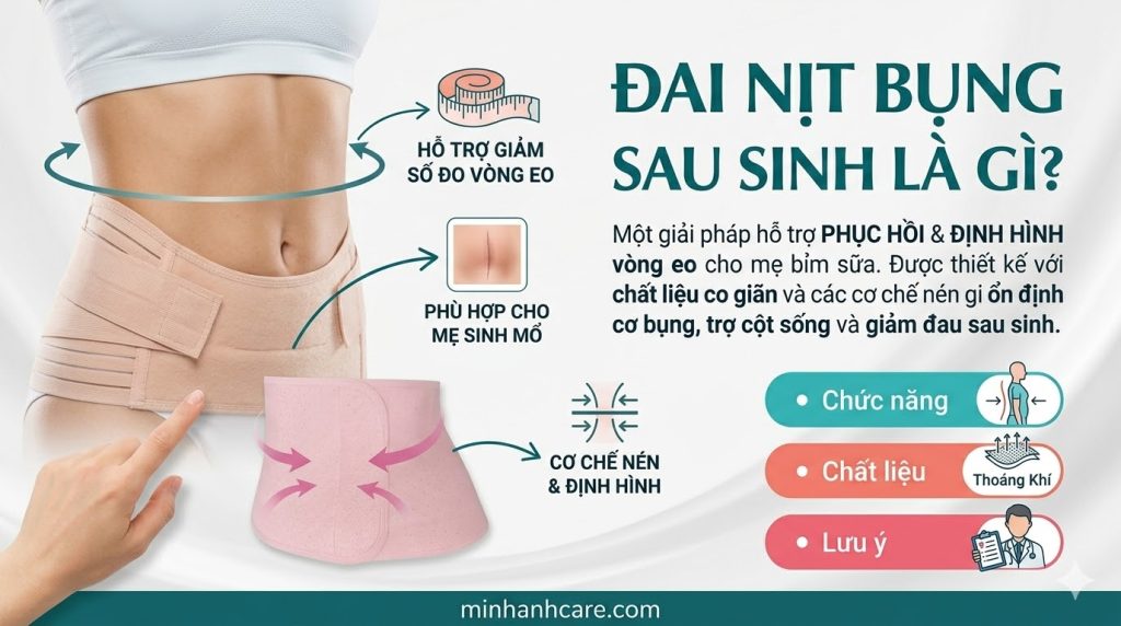 Đai nịt bụng sau sinh là gì?